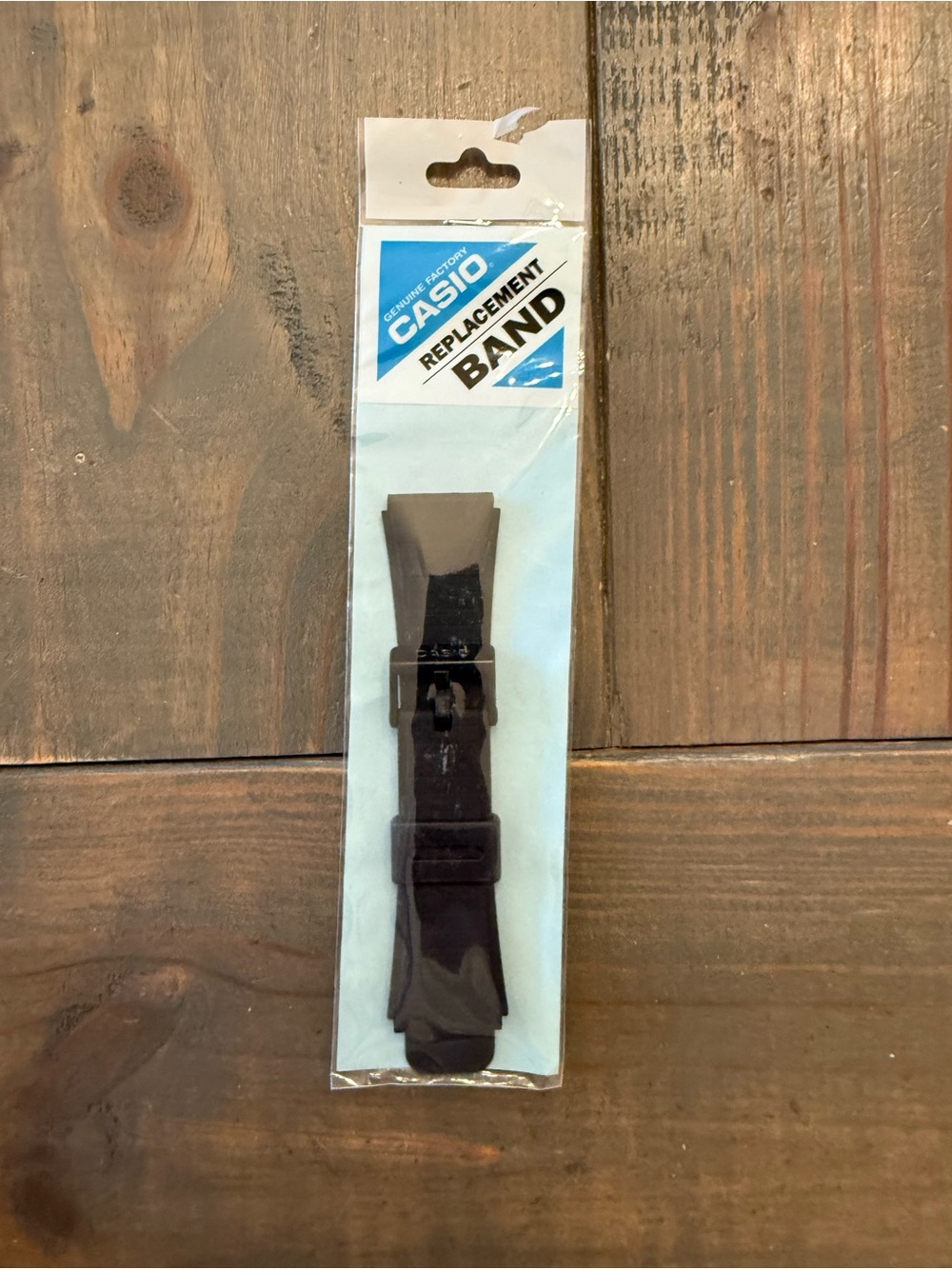 Black Resin Rubber Casio Watch Strap :70378364 09521078 CBA-10 CFX-40 DBC-310